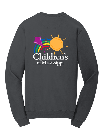 NMHS Children's of MS Beach Wash Garment-Dyed Crewneck Sweatshirt