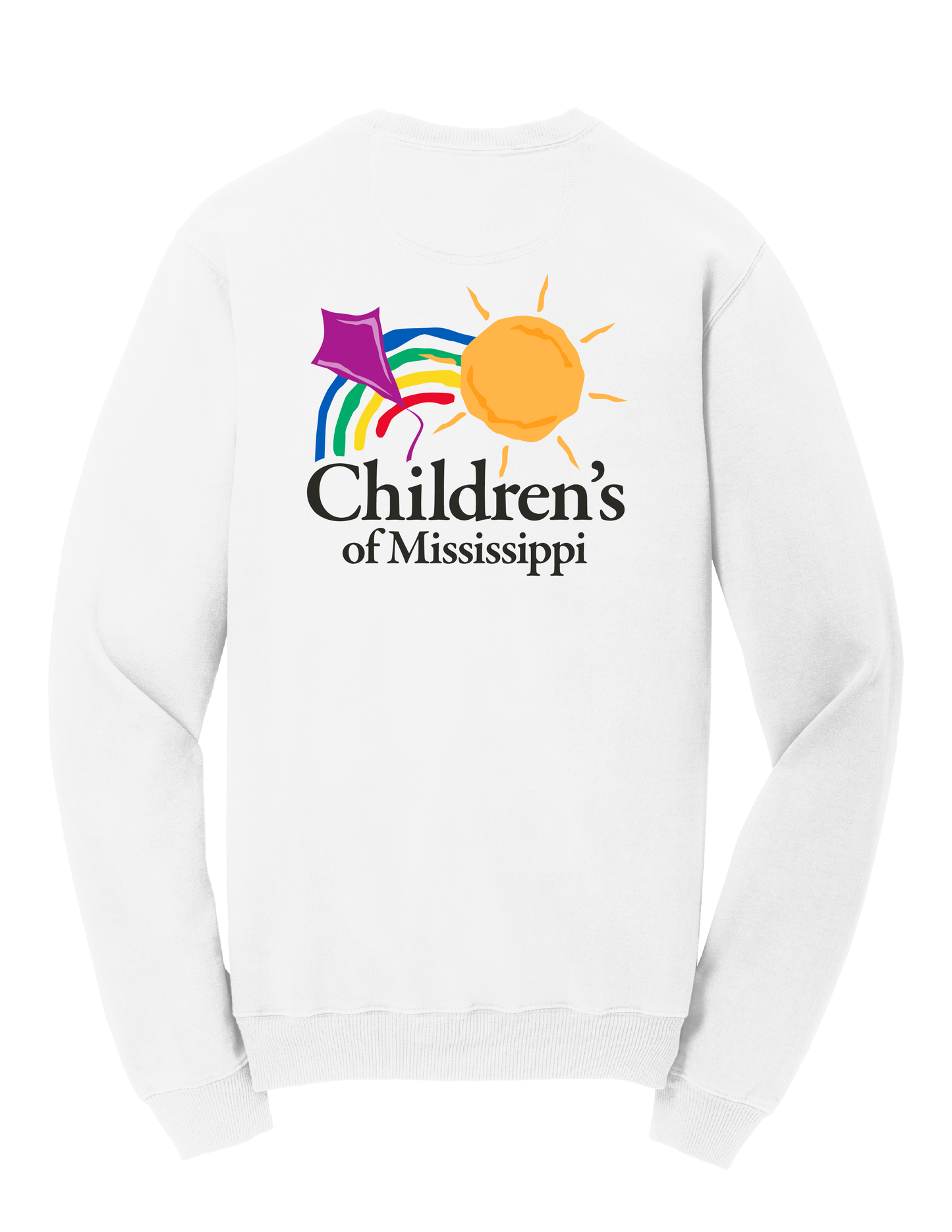 NMHS Children's of MS Beach Wash Garment-Dyed Crewneck Sweatshirt