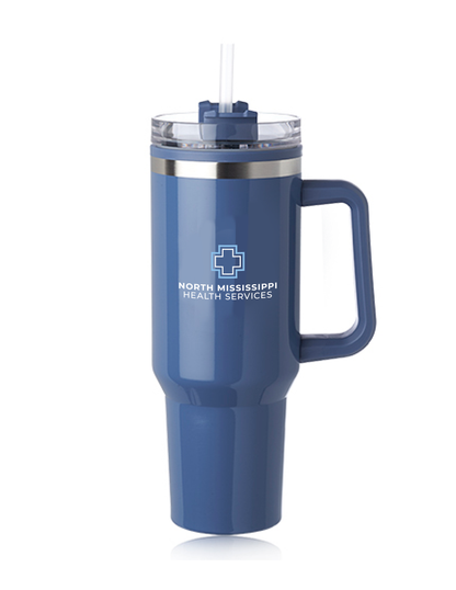 NMHS 40oz Hugo Travel Mug With Straw