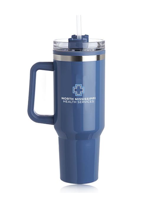 NMHS 40oz Hugo Travel Mug With Straw