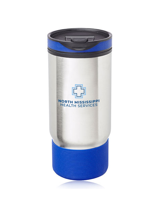 NMHS Oxford 17oz Ribbed Travel Mug