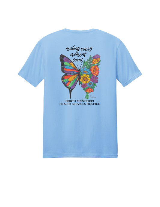 Hospice AR Warren Butterflies Short Sleeve Tee