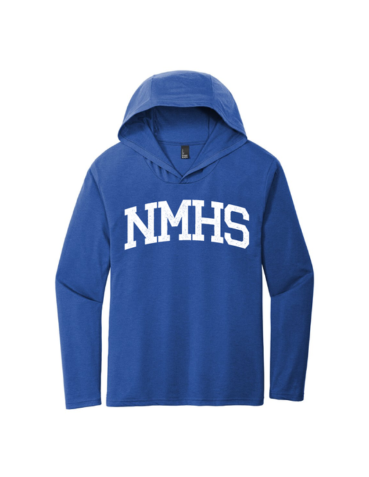 NMHS Distressed District Perfect Tri Long Sleeve Hoodie