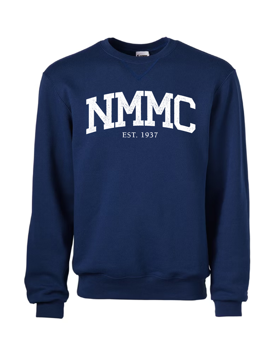 Men's NMMC Distressed Garment-Dyed Sweatshirt