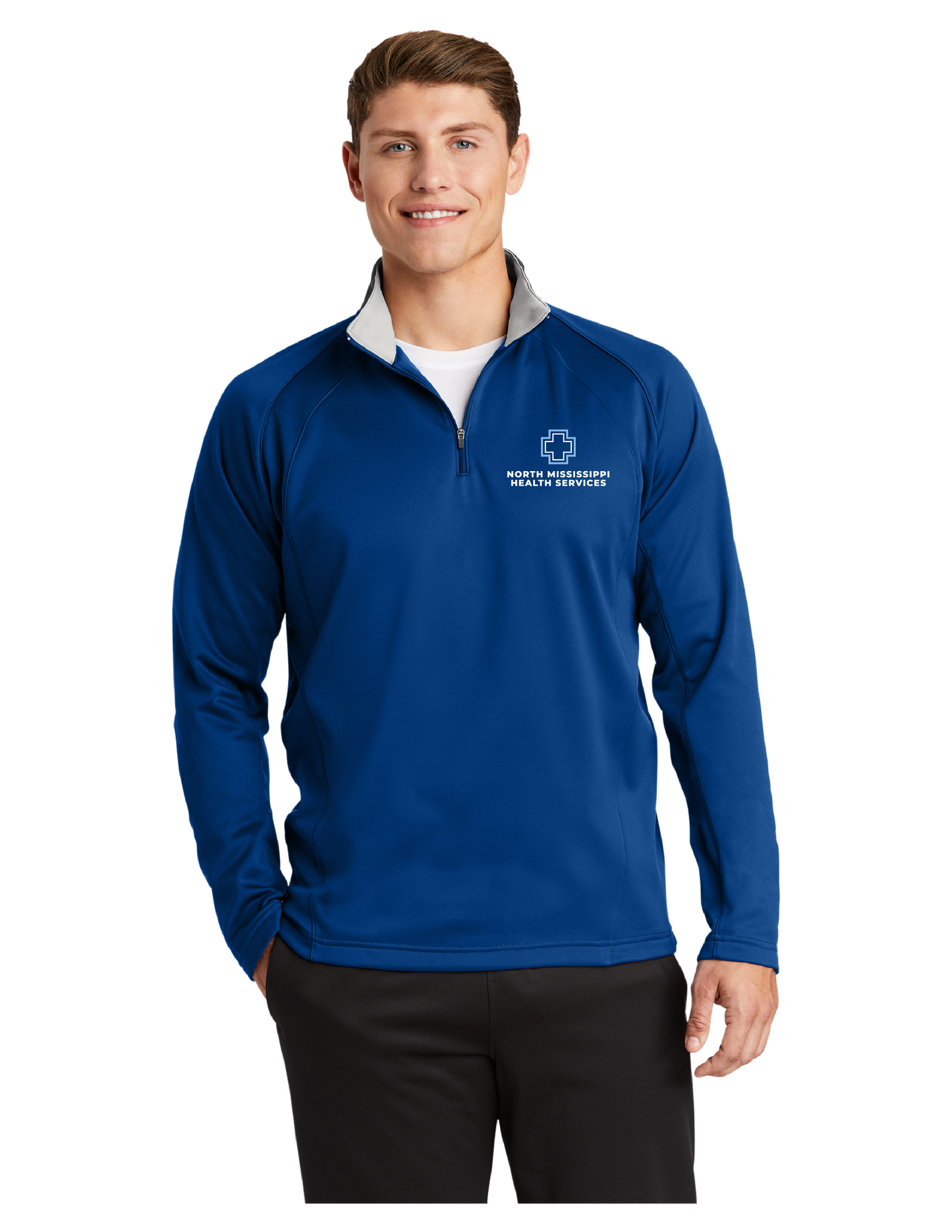 NMHS Men's Sport-Wick Fleece Quarter Zip Pullover