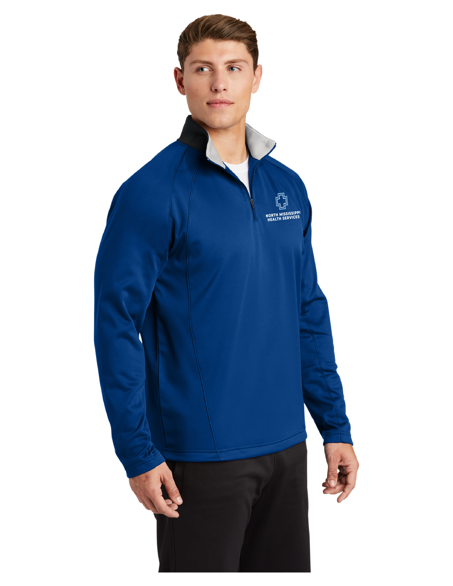 NMHS Men's Sport-Wick Fleece Quarter Zip Pullover