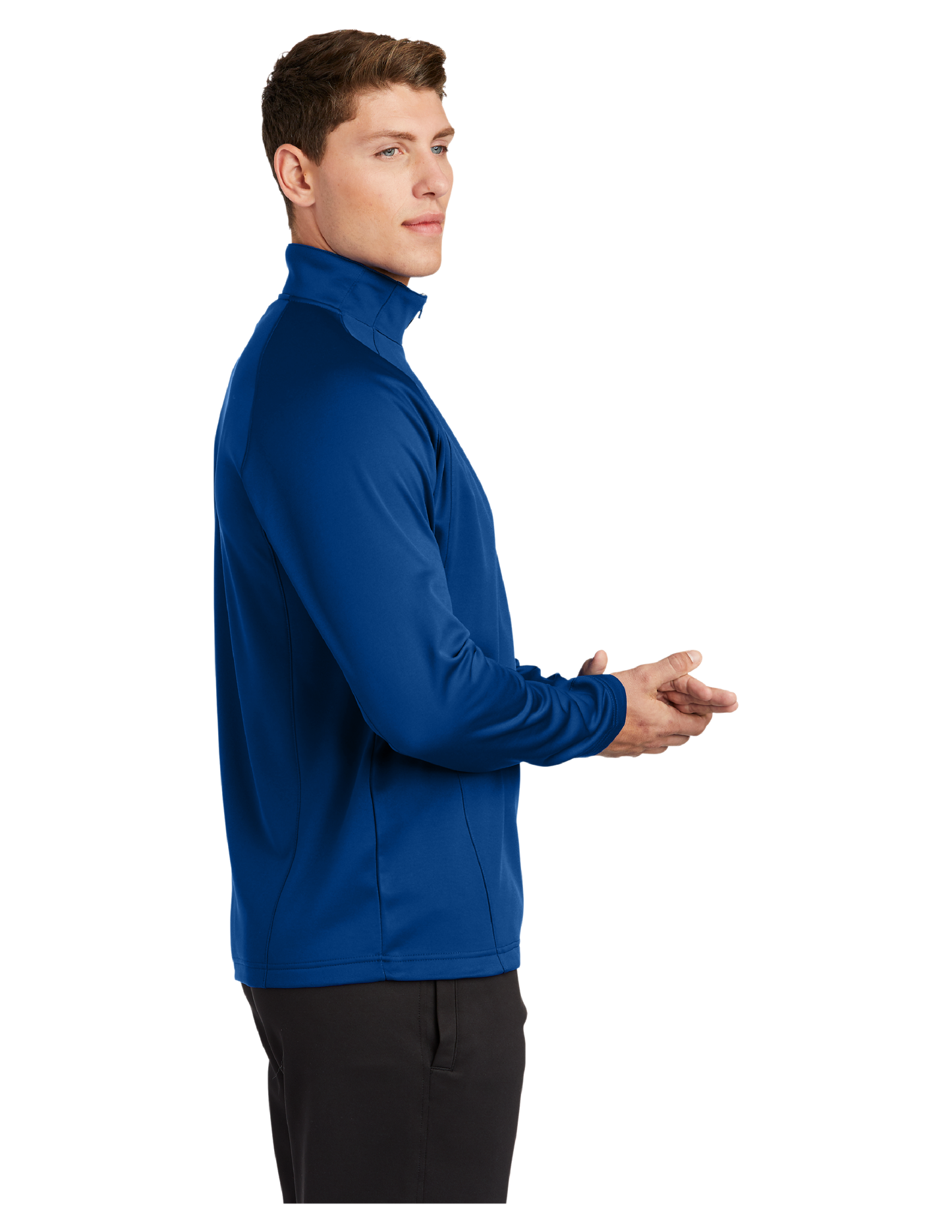 NMHS Men's Sport-Wick Fleece Quarter Zip Pullover